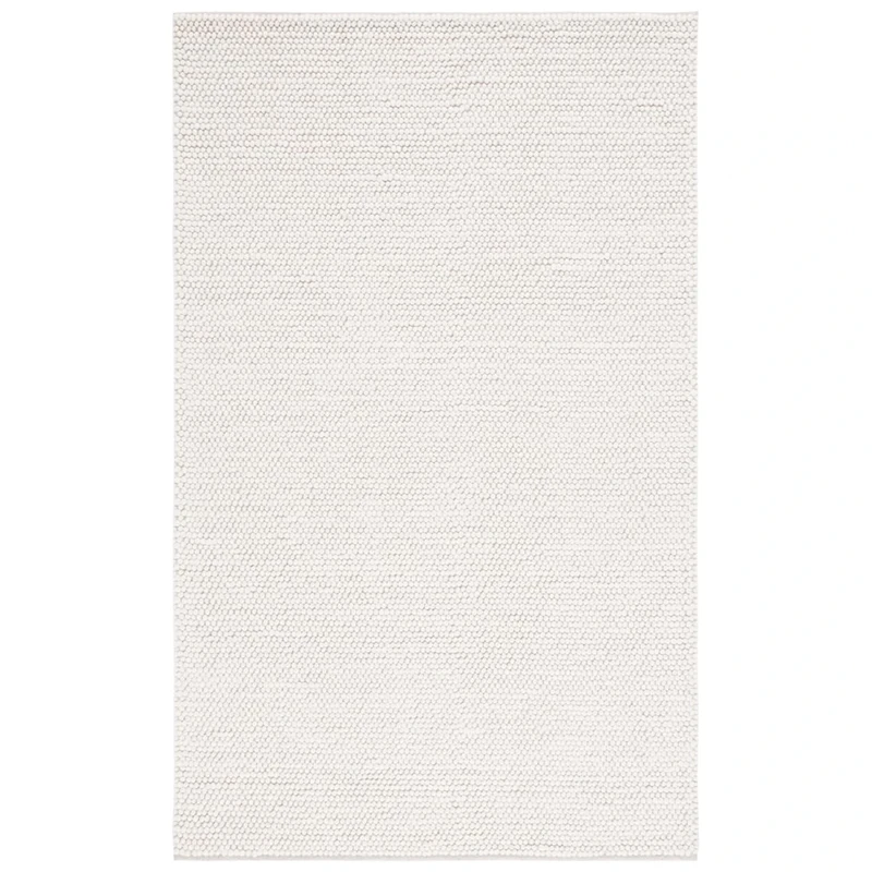 Safavieh Natural Fiber Rug for Living Room, Dining Room, Bedroom - Natural Fiber Collection, Short Pile, in Beige, 120 x 120 cm