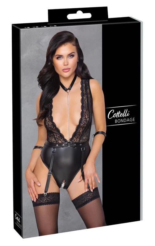 Cottelli BONDAGE Body Schwarz S