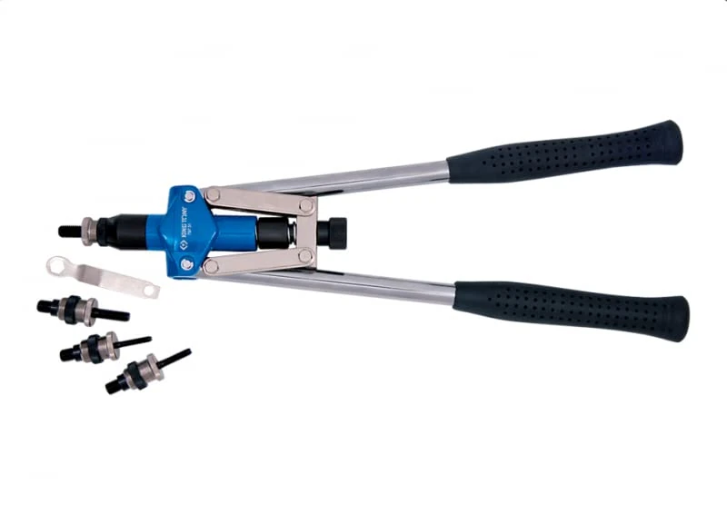 King Tony 79731 Pliers para Remachar "2 Manos" M5/m6/m8/m10 L472mm for DIYers & Professionals, Built for Repair, Installation and Workshop tasks