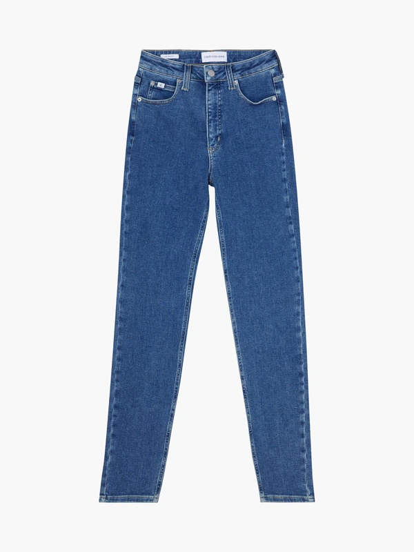 Calvin Klein Jeans Women's High Rise Skinny J20j221585 Pants, Denim (Denim Medium), 32W / 32L