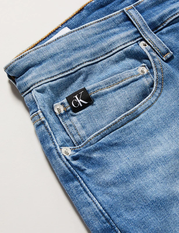 Calvin Klein Men’s Slim Fit Jeans, Blue (Denim Medium), 29W/32L