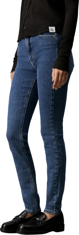 Calvin Klein Women’s High Rise Skinny Fit Jeans, Blue (Denim Medium), 34W/30L