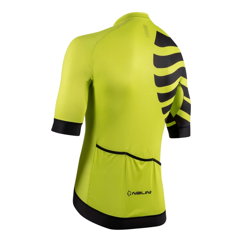 NALINI 02997701100C000.10 BASS TRIPES Jersey Men's T-Shirt Evolution Green/Black M - Image 1