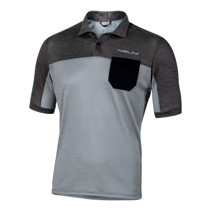 NALINI 02913001100C000.10 Philadelphia Men's T-Shirt Light Grey/Anthracite L