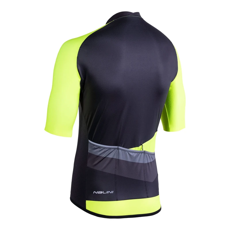 Nalini AIS Mortirolo 2.0 Unisex Cycling Jersey - Lime Yellow M
