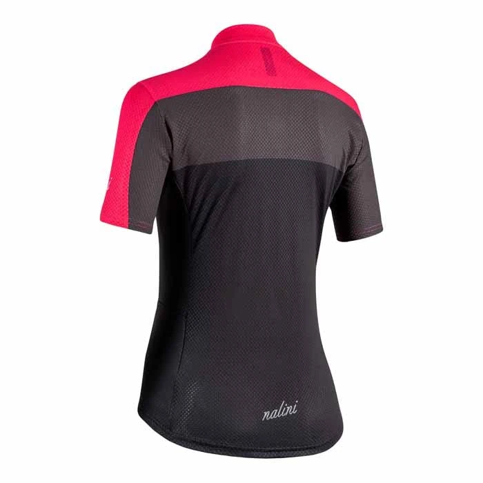 NALINI 03010501100C000.10 BAS Lady Country J Women's T-Shirt Black/Fuchsia XS