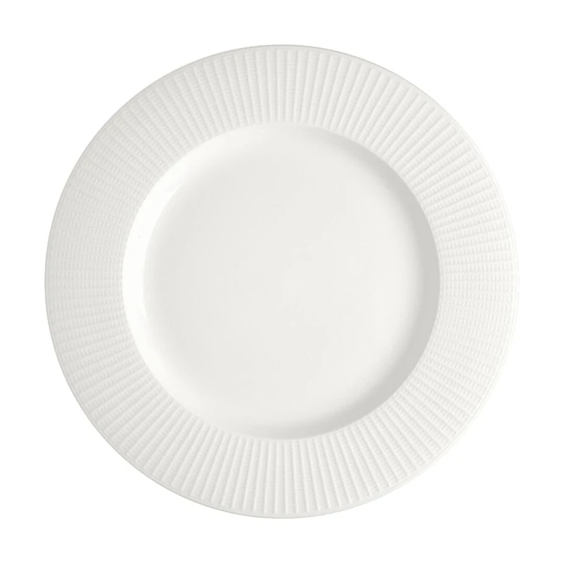 Steelite Willow Large Well Gourmet Plate 11.25inch - 28.5cm, Case of 6 - Image 1