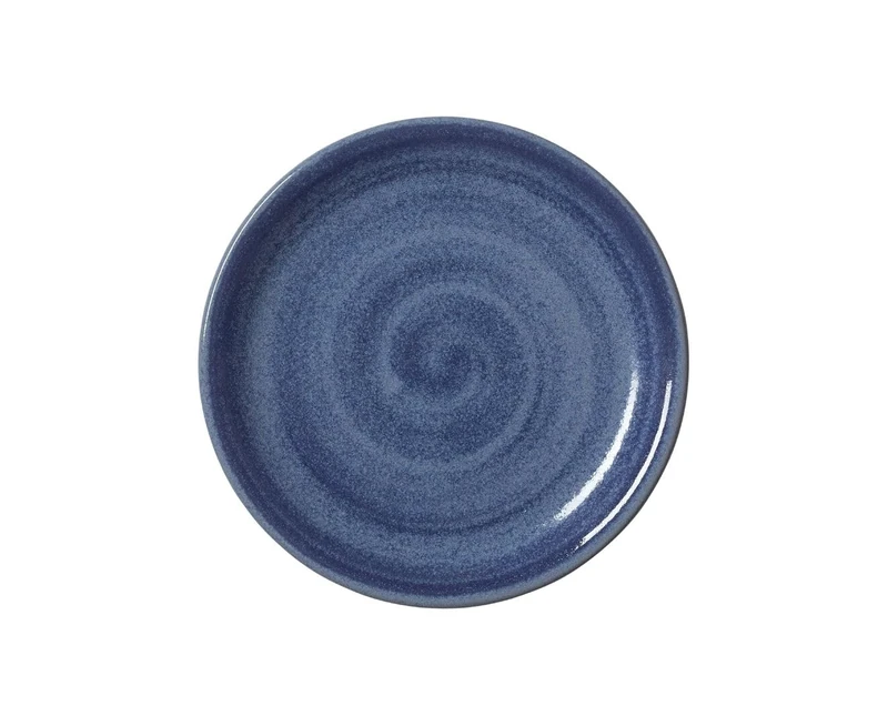 Steelite Revolution Bluestone Coupe Plate 8inch / 20.25cm, Pack of 12