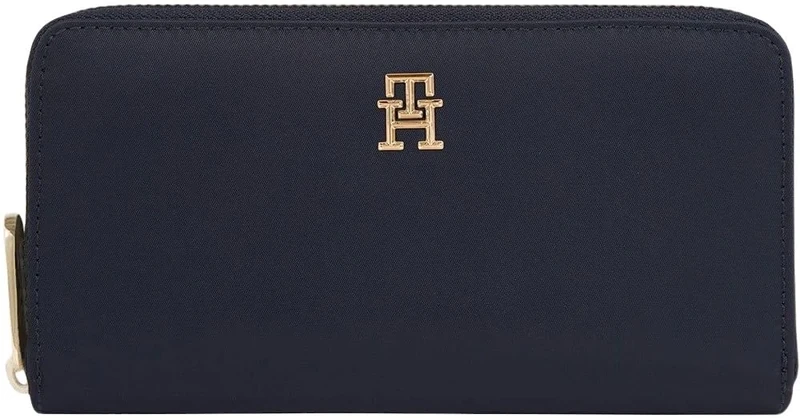Tommy Hilfiger Women’s Large Poppy Purse with Card Slots, Blue (Space Blue), One Size