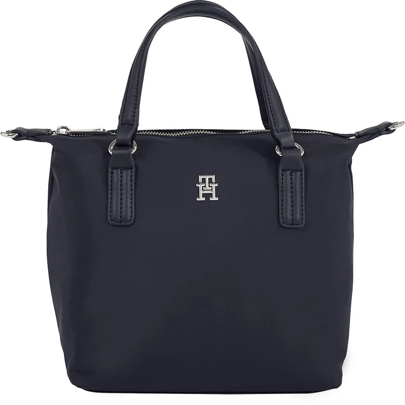 Tommy Hilfiger Women’s Poppy Small Tote Bag, Blue (Space Blue), One Size