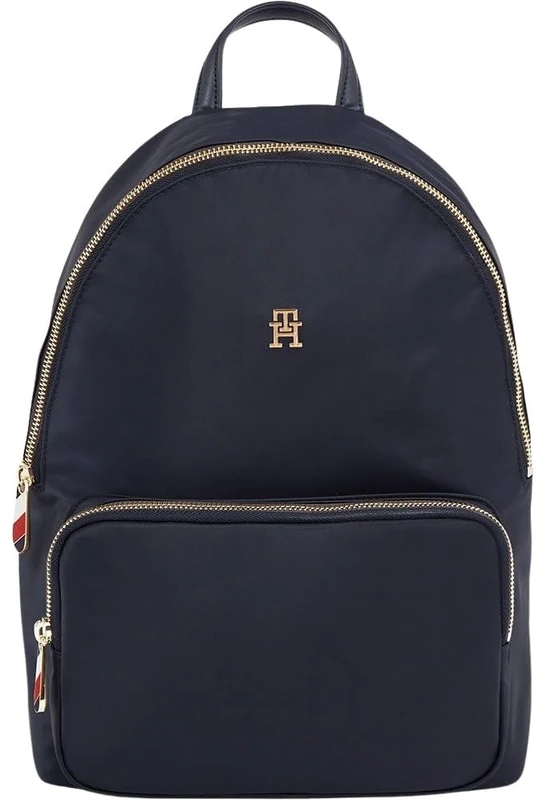 Tommy Hilfiger Women’s Poppy Medium Backpack, Blue (Space Blue), One Size