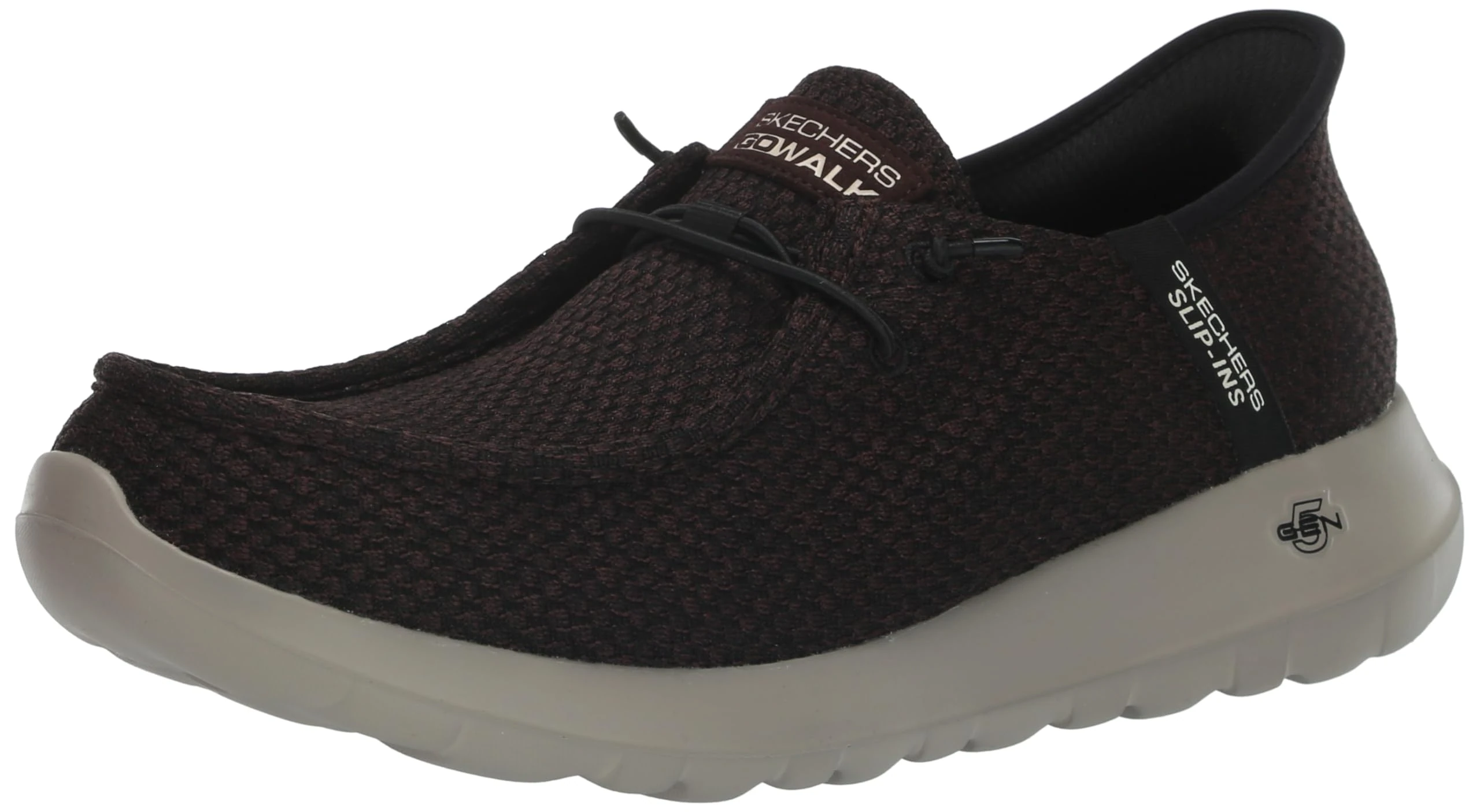 Skechers Women's Gowalk Max Slip-ins-Athletic Slip-on Casual Walking Shoes | Air-Cooled Memory Foam Sneaker, Brown, 8