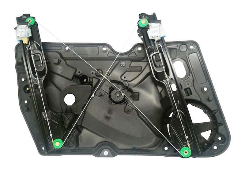 PROPOSTEONLINE Window Regulator Panel Made for Volkswagen Golf from 2008 to 2012 5 Doors Front Right w/Mechanism 5K0837462D