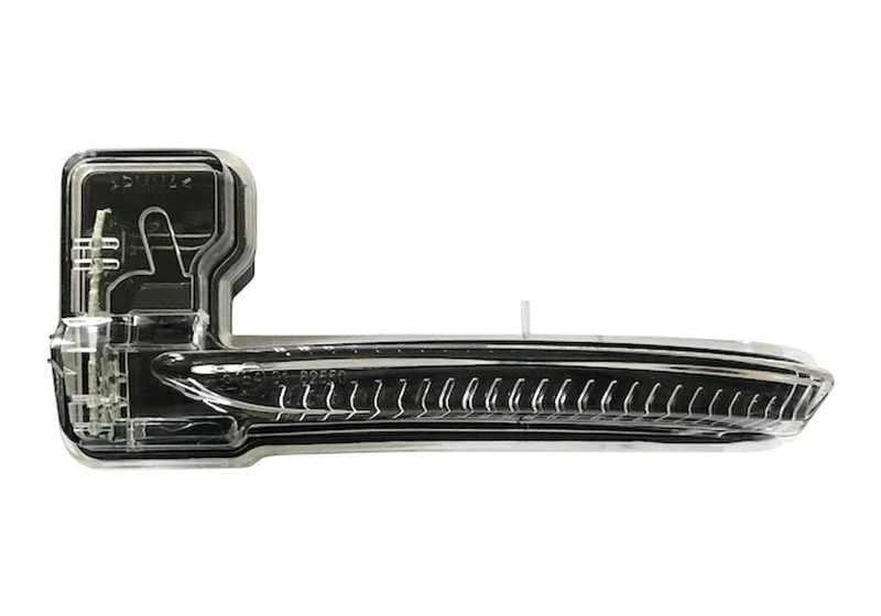 PROPOSTEONLINE Rear View Mirror Arrow Made for Renault Kadjar from 2015 to 2018 Left Side Replacement Lights 261F66896R