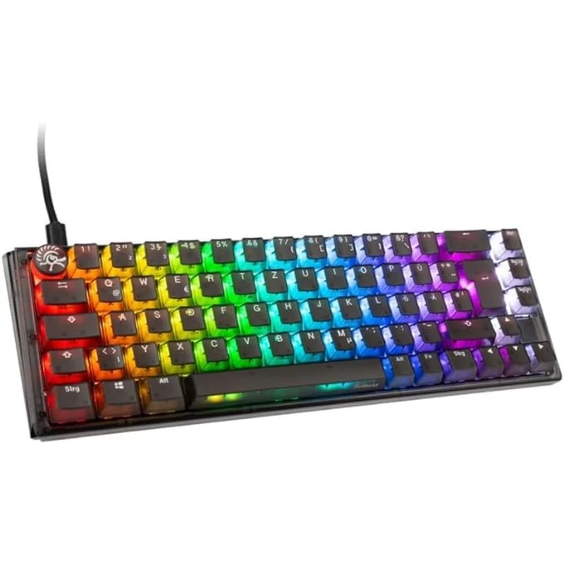 Ducky One 3 Aura Black SF Gaming Tastatur, RGB LED - MX-Blue