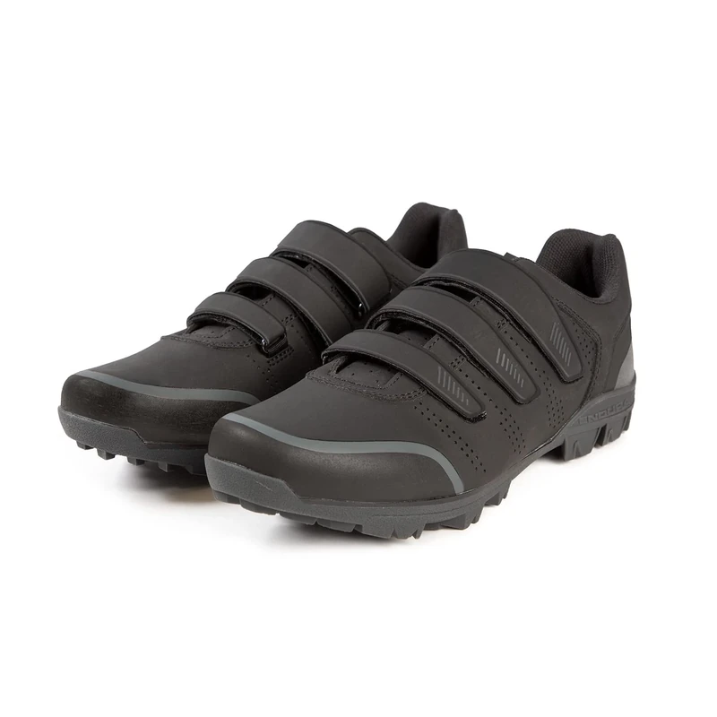 Endura Hummvee XC Cycling Shoes | Trail, XC or Gravel | Durable | Lightweight Cycling Shoes, Black, 43