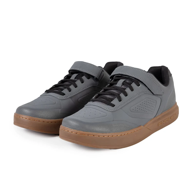 Endura Hummvee Clipless Cycling Shoes | Durable | Enhanced Breathability Cycling Shoes, Grey, 40