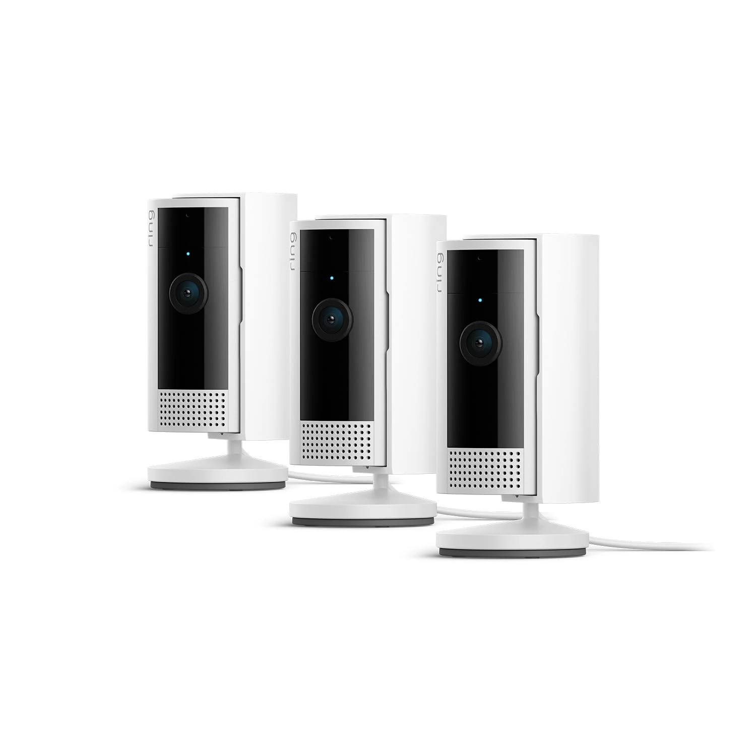 Ring Indoor Camera (2nd Gen) | Plug-In Pet Security Camera | 1080p HD, Two-Way Talk, Wifi, Privacy Cover, DIY, alternative to CCTV system | 30-day free trial of Ring Home | 3 Cameras