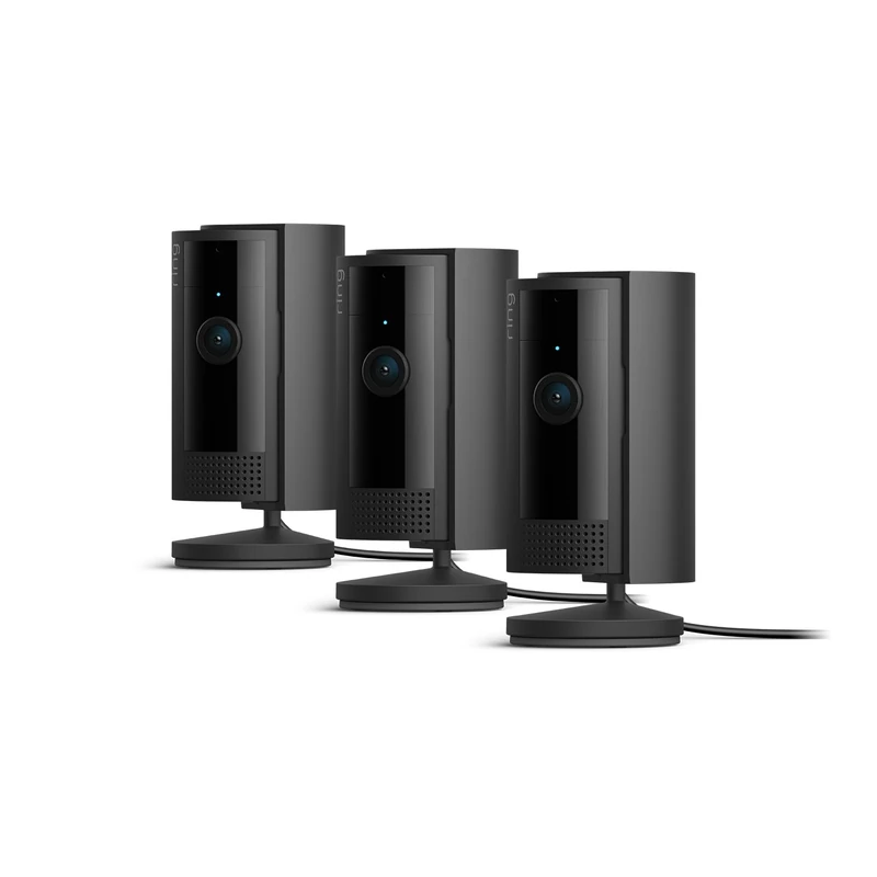 Ring Indoor Camera (2nd Gen) | Plug-In Pet Security Camera | 1080p HD, Two-Way Talk, Wifi, Privacy Cover, DIY, alternative to CCTV system | 30-day free trial of Ring Subscription | 3 Cameras