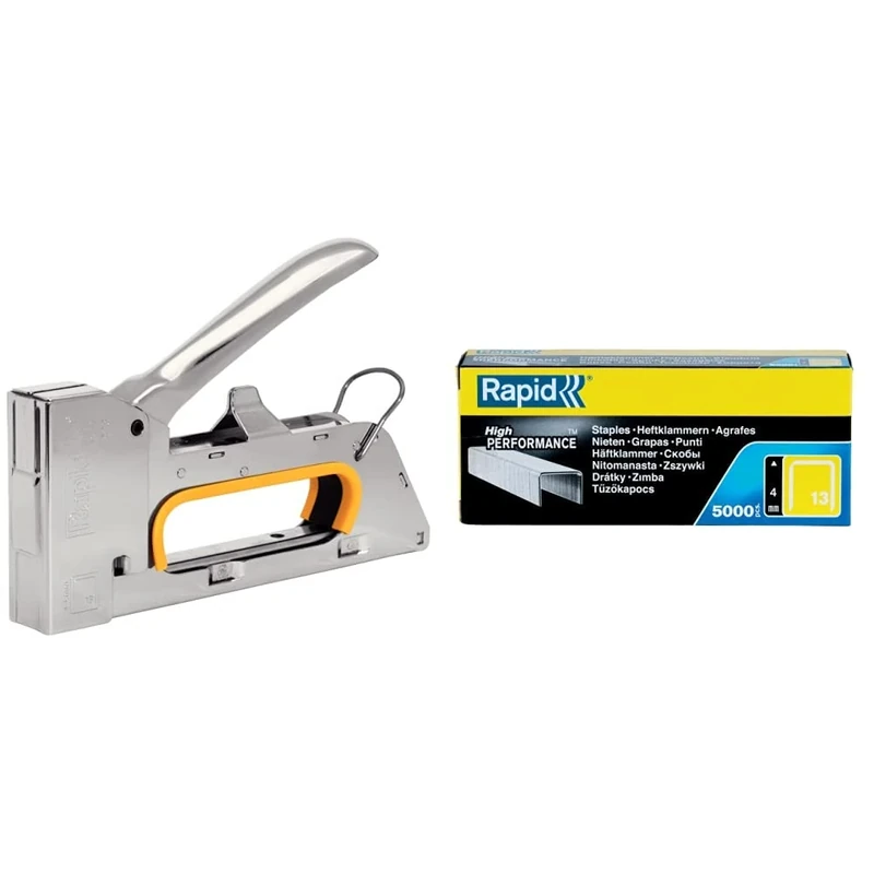 Rapid Heavy Duty Manual Staple Gun PRO R23 & High-Performance Staples