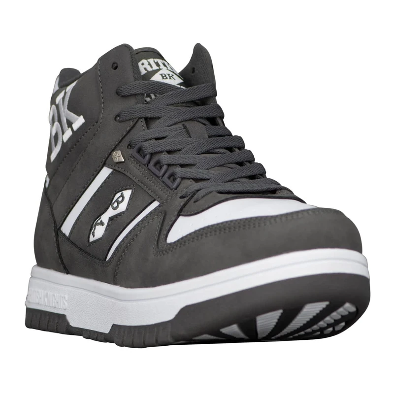 British Knights Men's Kings Sl Sneakers, Charcoal/White, 8 UK