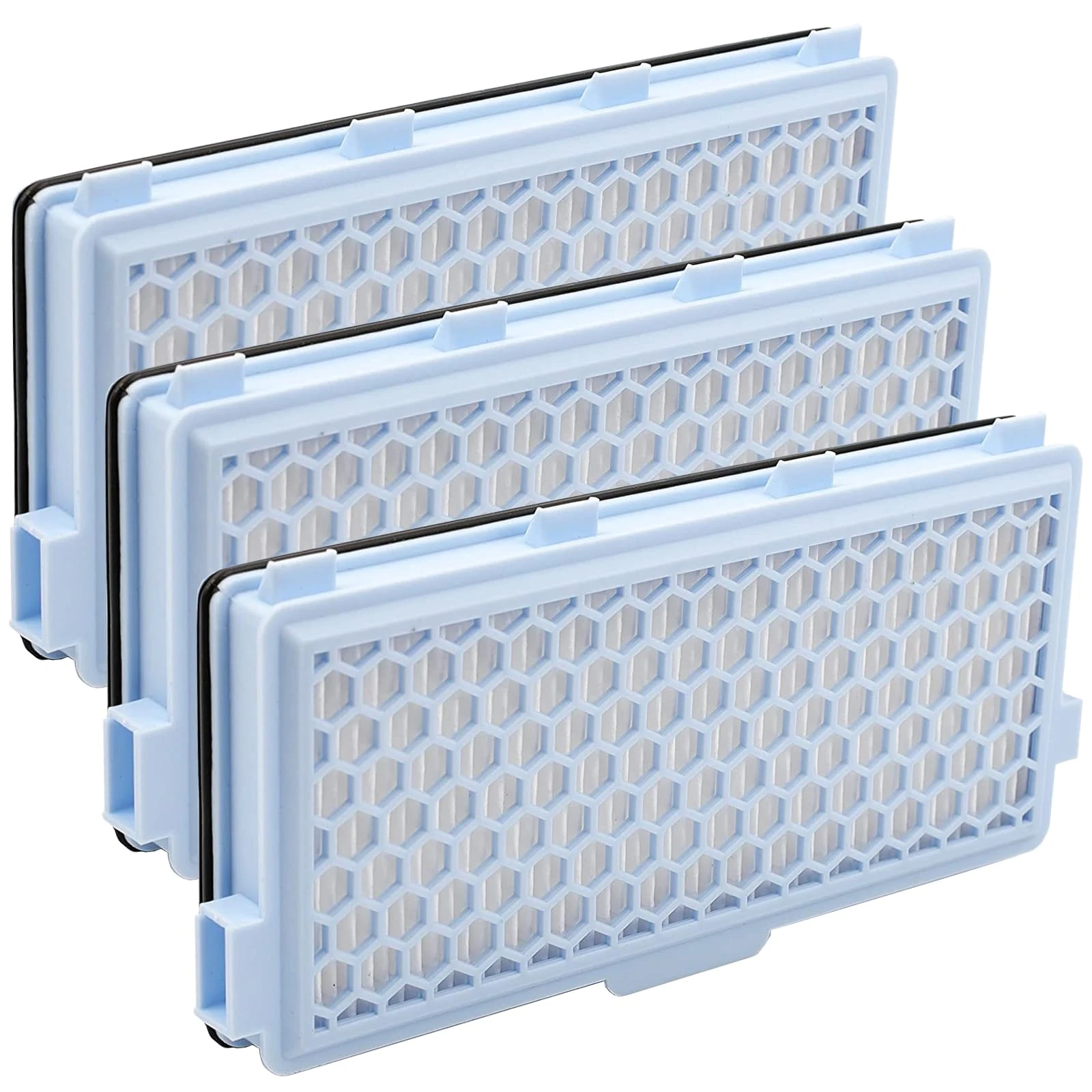 3 Pack SF-HA 50 Hepa Air Clean Filter Replacement for Miele Vacuum Cleaner Accessories S4 S5 S6 S8 S8000 S8999 S6000 S6999 S5000 S5999 S4000 S4999 Complete C2 Complete C3 Compact C1 Compact C2