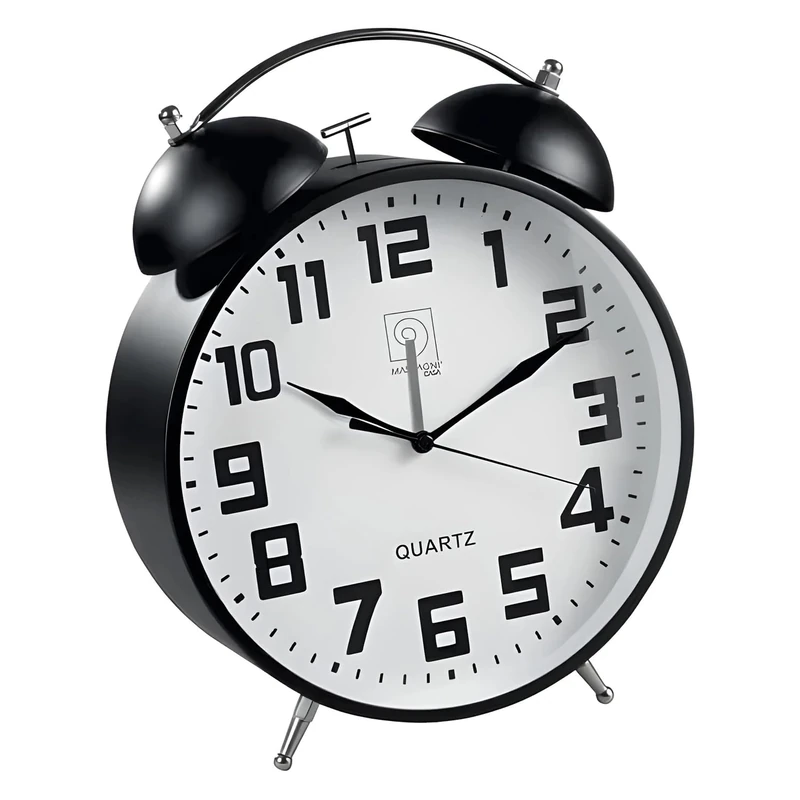Mascagni Alarm Clock, Black, Petit