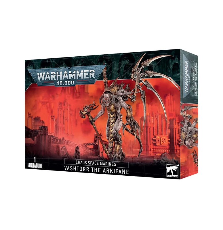 Games Workshop - Warhammer 40,000 - Chaos Space Marines: Vashtorr The Arkifane - Image 1