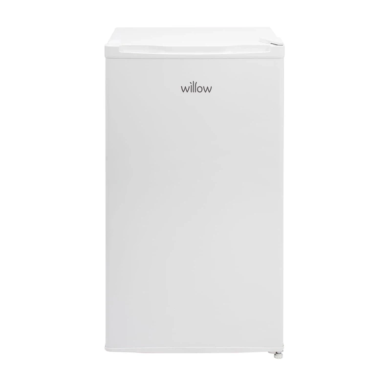 Willow W48UFIW Freestanding Under Counter Larder Fridge with Chiller Box, 90 Litre Capacity, Adjustable Feet and Reversible Door – White
