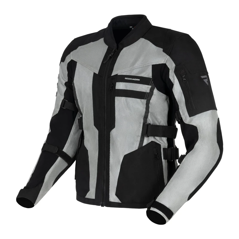 REBELHORN Scandal II Motorcycle Jacket Men | Textile | Elbow and shoulder protectors | Large mesh inserts | Double and triple seams | Reflective elements