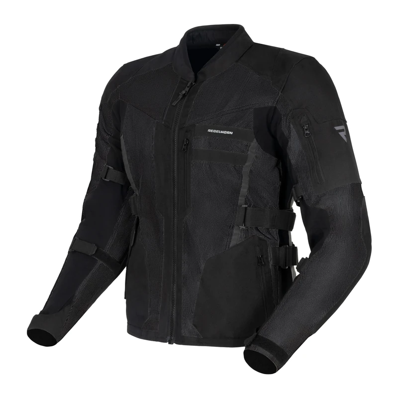 REBELHORN Scandal II Motorcycle Jacket Men | Textile | Elbow and shoulder protectors | Large mesh inserts | Double and triple seams | Reflective elements
