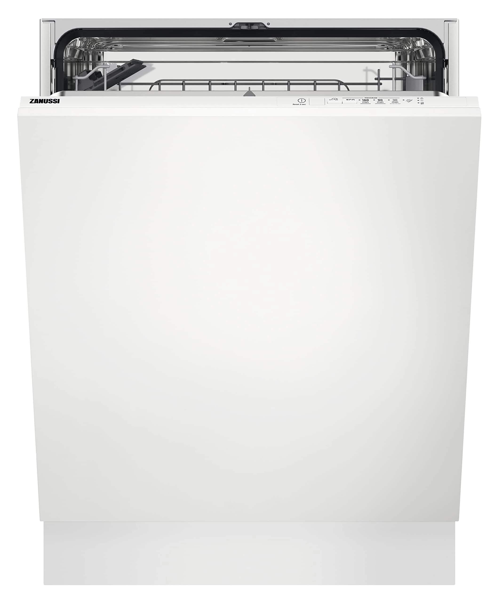 Zanussi Series 20 AirDry Fully integrated Dishwasher with AirDry Technology ZDLN1522 13 Settings, 5 Programmes, 60cm, Quick Wash, Rinse & Hold, White [Energy Class E]