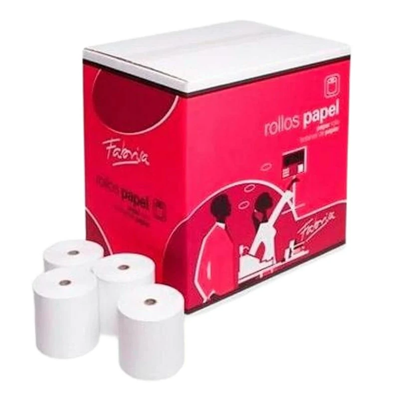 Fabrisa Thermal Paper Roll 80 x 60 x 12 mm Set of 10
