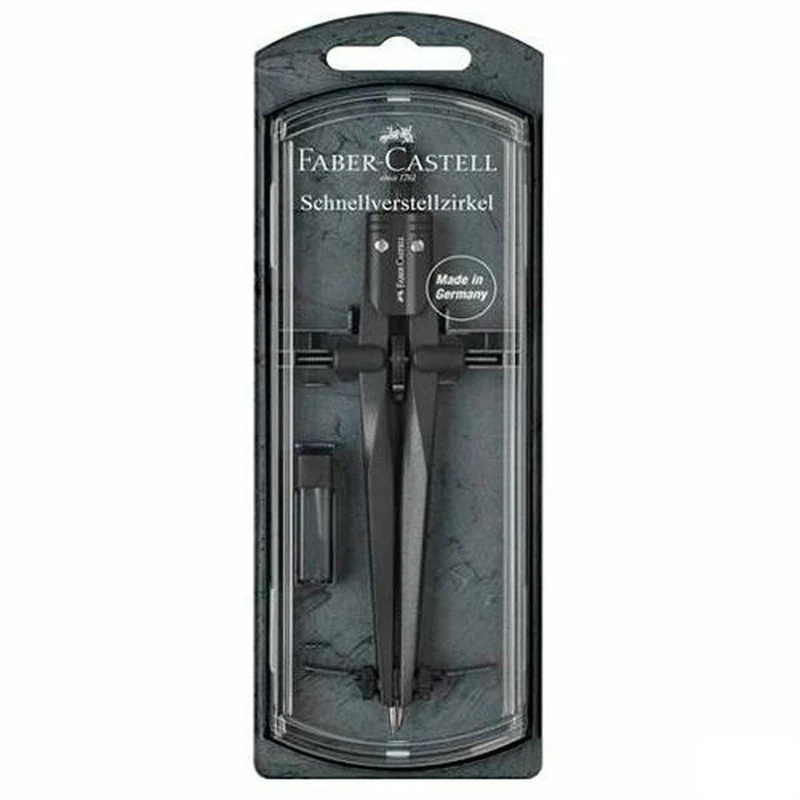 Faber-Castell Compass Black (5 Units)