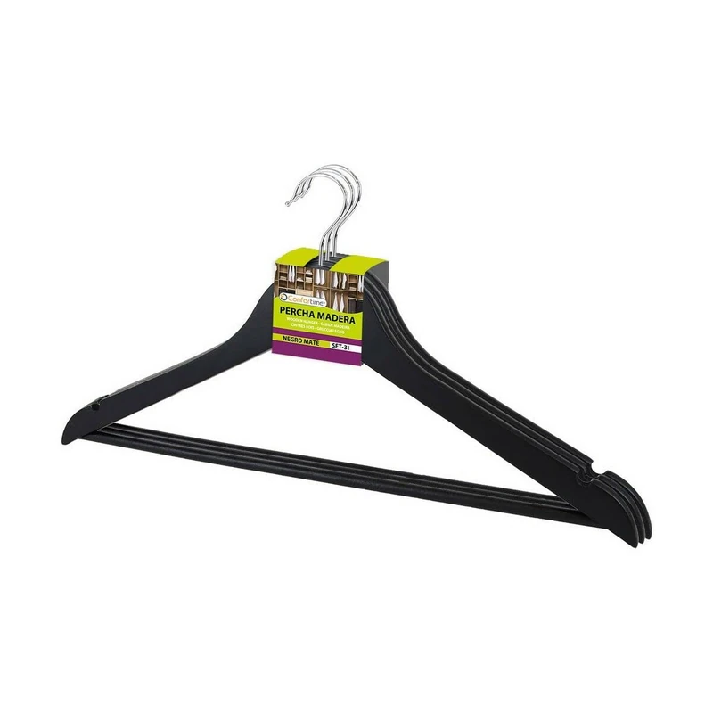CONFORTIME Clothes Hangers, Multi-Colour, Standard