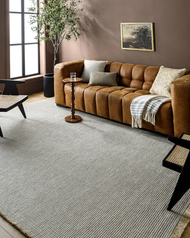 Livabliss x Becki Owens Indoor Outdoor Rug - Large Boho Rug for Living Room 160x213cm, Dining, Kitchen Rug - Vintage Patterned Neutral & Coloured Rugs, Waterproof, Stain Durable, Light Brown, Grey Rug