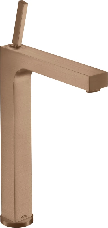 Hansgrohe Axor Citterio Single Lever washbasin Mixer for wash Bowls, Colour: Brushed Red Gold