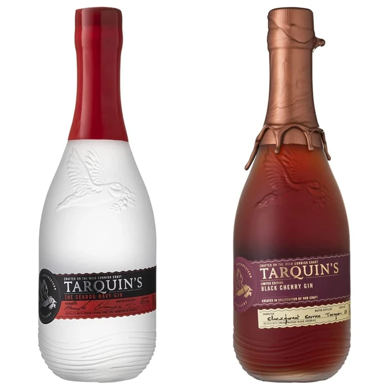Tarquin's 'The SeaDog' Navy Strength Gin, 70 cl & Tarquin's Black Cherry Gin, 70 cl