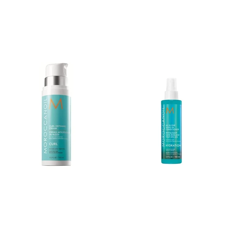 Moroccanoil Curl Defining Cream, 250ml & All In One Leave In Conditioner, 160ml