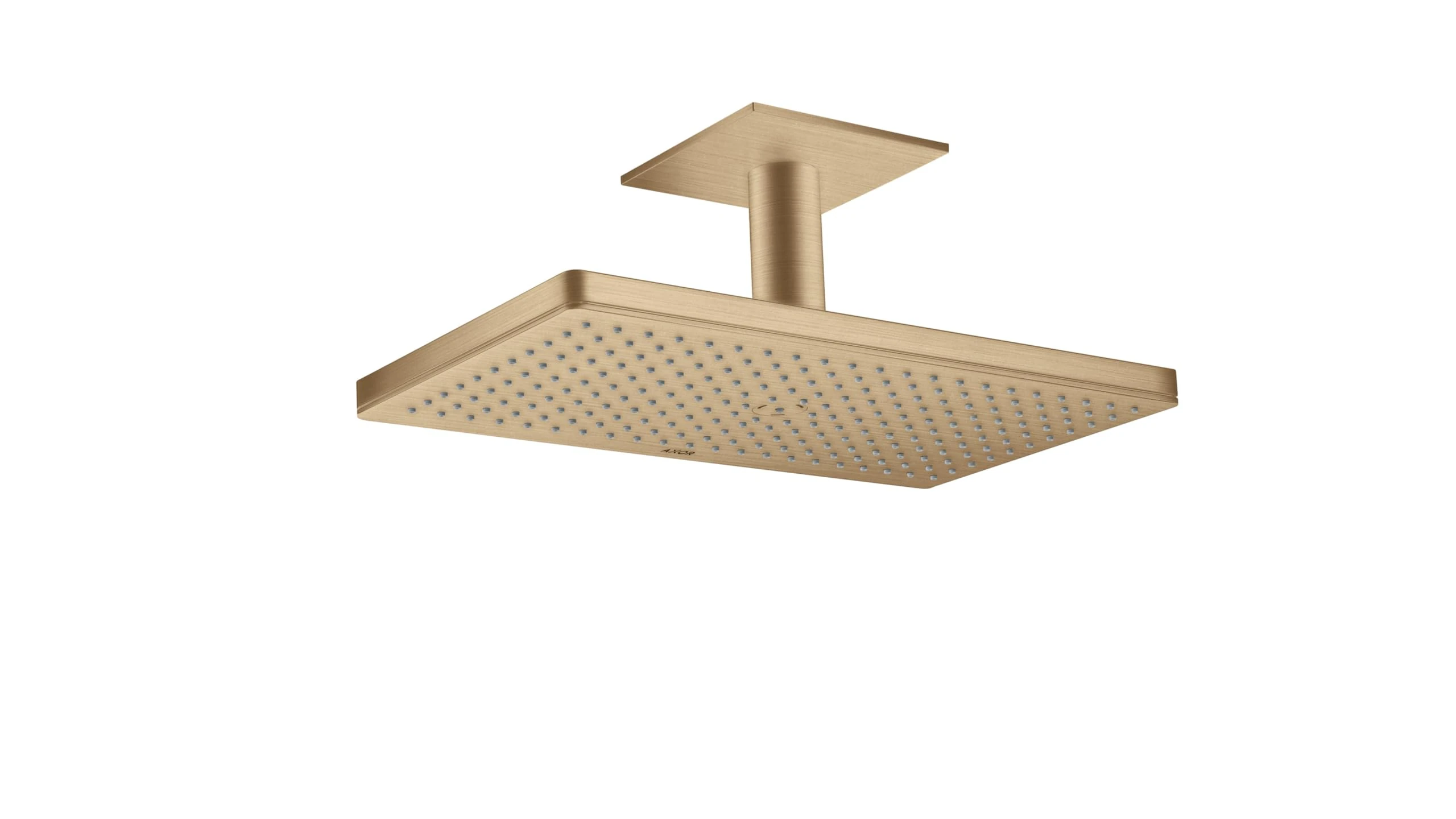 Hansgrohe AXOR ShowerSolutions overhead shower head 460/300 1jet, ceiling connection; color: Brushed bronze