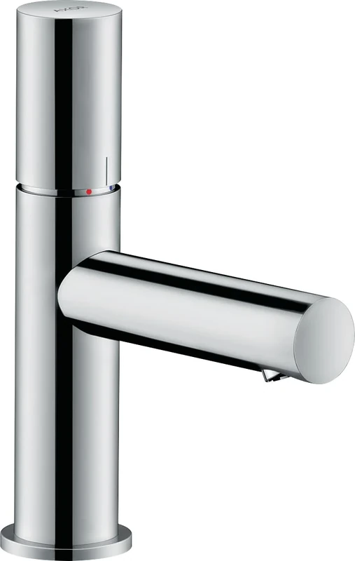 Hansgrohe AXOR Uno single lever basin mixer 80, Zerogriff, without waste set, projection 108mm; color: Brushed Gold Optic