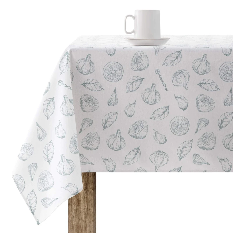 BELUM | Resin Tablecloth Stain-Resistant MasterChef Size: 300 x 140 cm Model: 0400-22 Fabric: 100% Cotton – Tablecloth No Touch Cotton Very Soft – Waterproof Liquid Repellent Tablecloth - Image 1