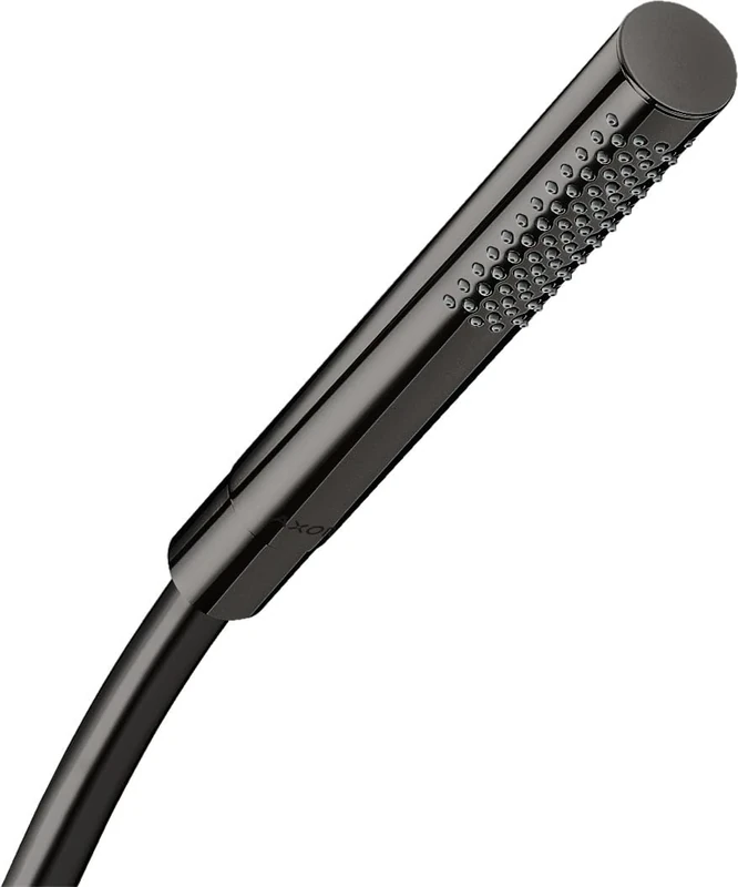 Hansgrohe Axor 1jet hand shower; color: Polished Black Chrome