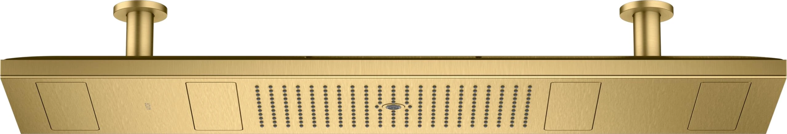 Hansgrohe AXOR ShowerSolutions ShowerHeaven 1200/300 4jet, lighting 3700 K; color: Brushed Gold Optic