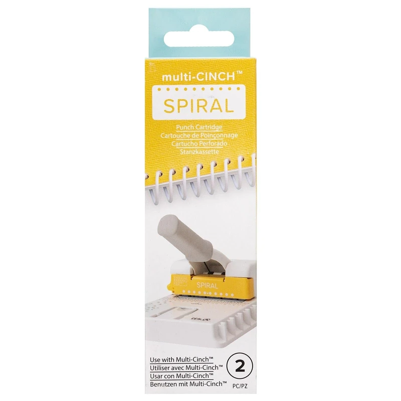 We R Memory Keepers Spiral Punch Multi Cinch Cartridge Punch - 3:1 - Image 1