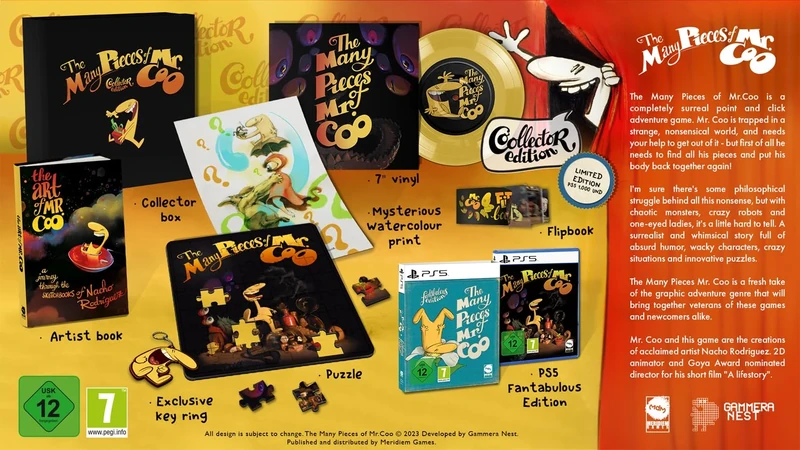 The Many Pieces of Mr.Coo - Collectors Edition (PlayStation 5)