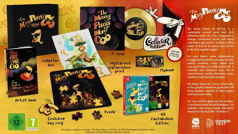 The Many Pieces of Mr.Coo - Collectors Edition (Nintendo Switch)