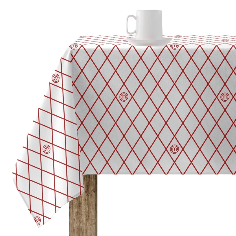 BELUM | Resin Tablecloth Stain-Resistant MasterChef Size: 200 x 140 cm Model: 0400-57 Fabric: 100% Cotton – Tablecloth No Touch Cotton Very Soft – Waterproof Liquid Repellent Tablecloth