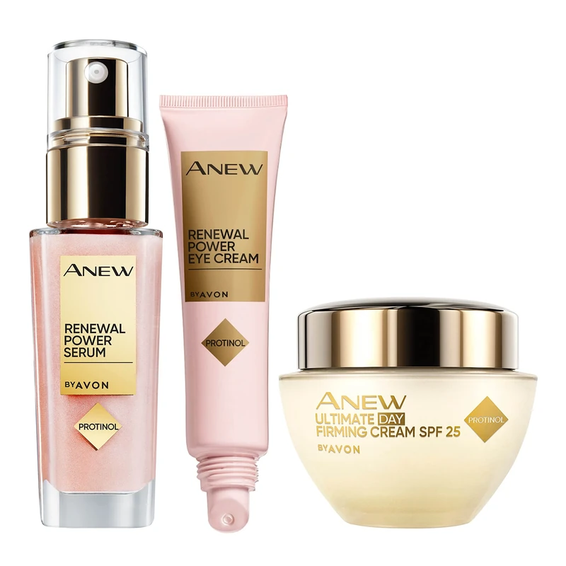 ANEW Protinol Power Ultimate regime with Serum, eye cream and day cream - Image 1