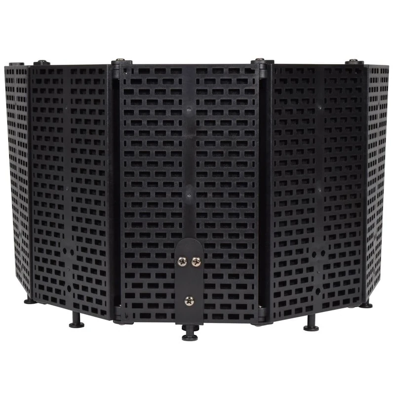 Citronic | 5 Section Foldable Pop Filter a Studio Grade Microphone Isolation Screen For a Professional Finish to any Vocal Recording Eliminate Unwanted Noise